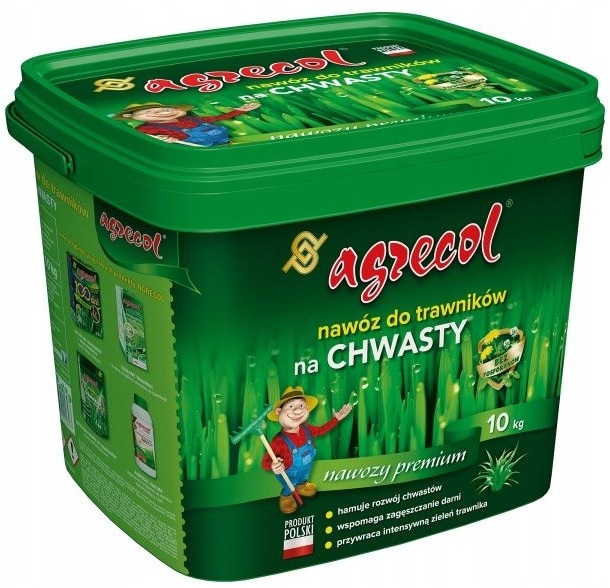 Agrecol granule dusíkatého hnojiva 10 kg 10 l + ochranné rukavice Wampirki 1 pár